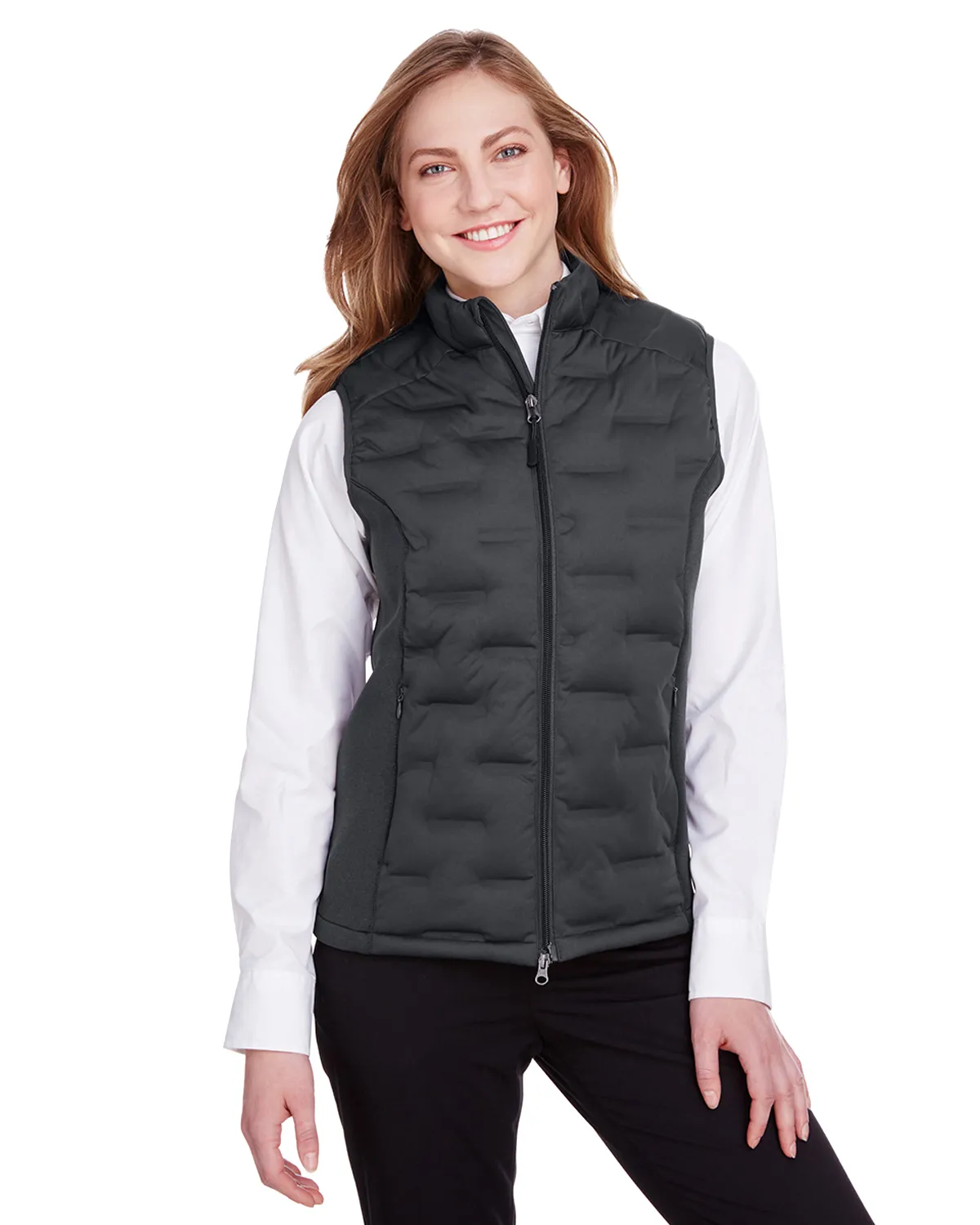 North End NE709W Ladies' Loft Pioneer Hybrid Vest