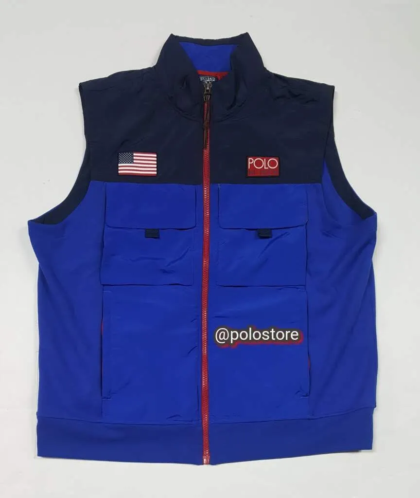 Nwt Polo Ralph Lauren Royal blue Hi tech Vest