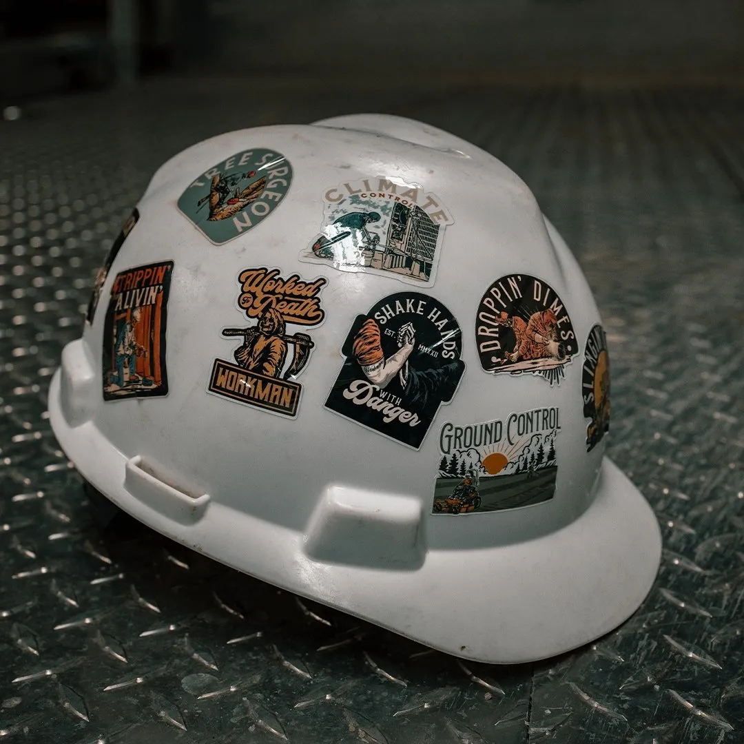 O.G. Hard Hat Sticker Pack