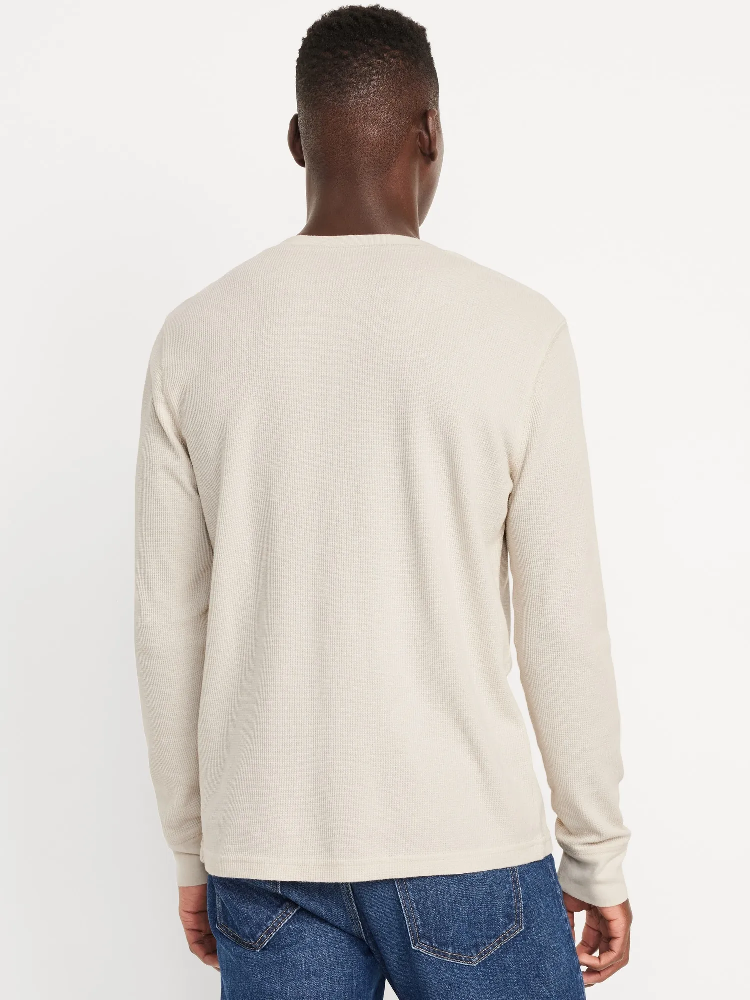 Old Navy Thermal-Knit Henley T-Shirt 2-Pack