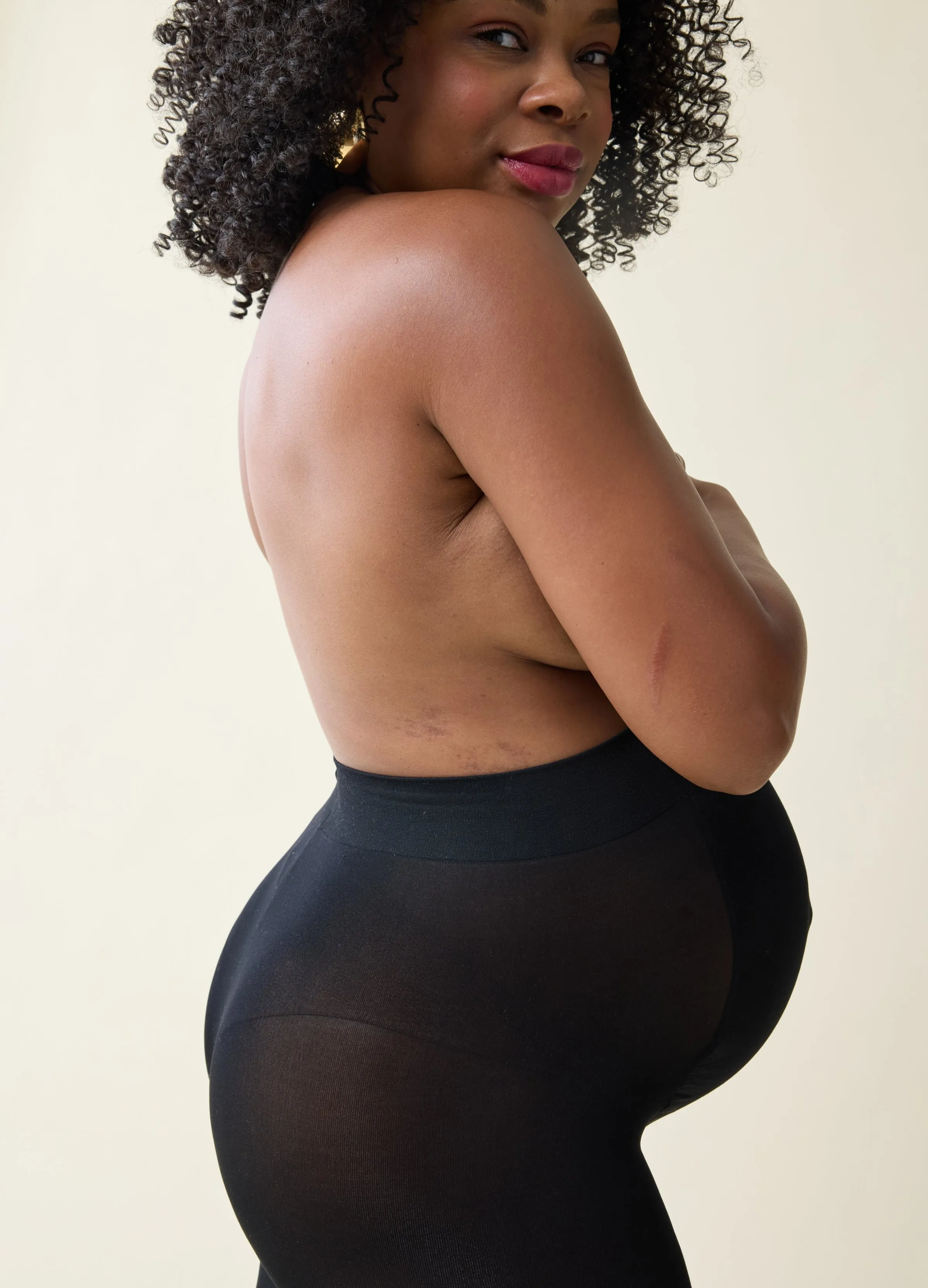 Opaque Maternity Tight