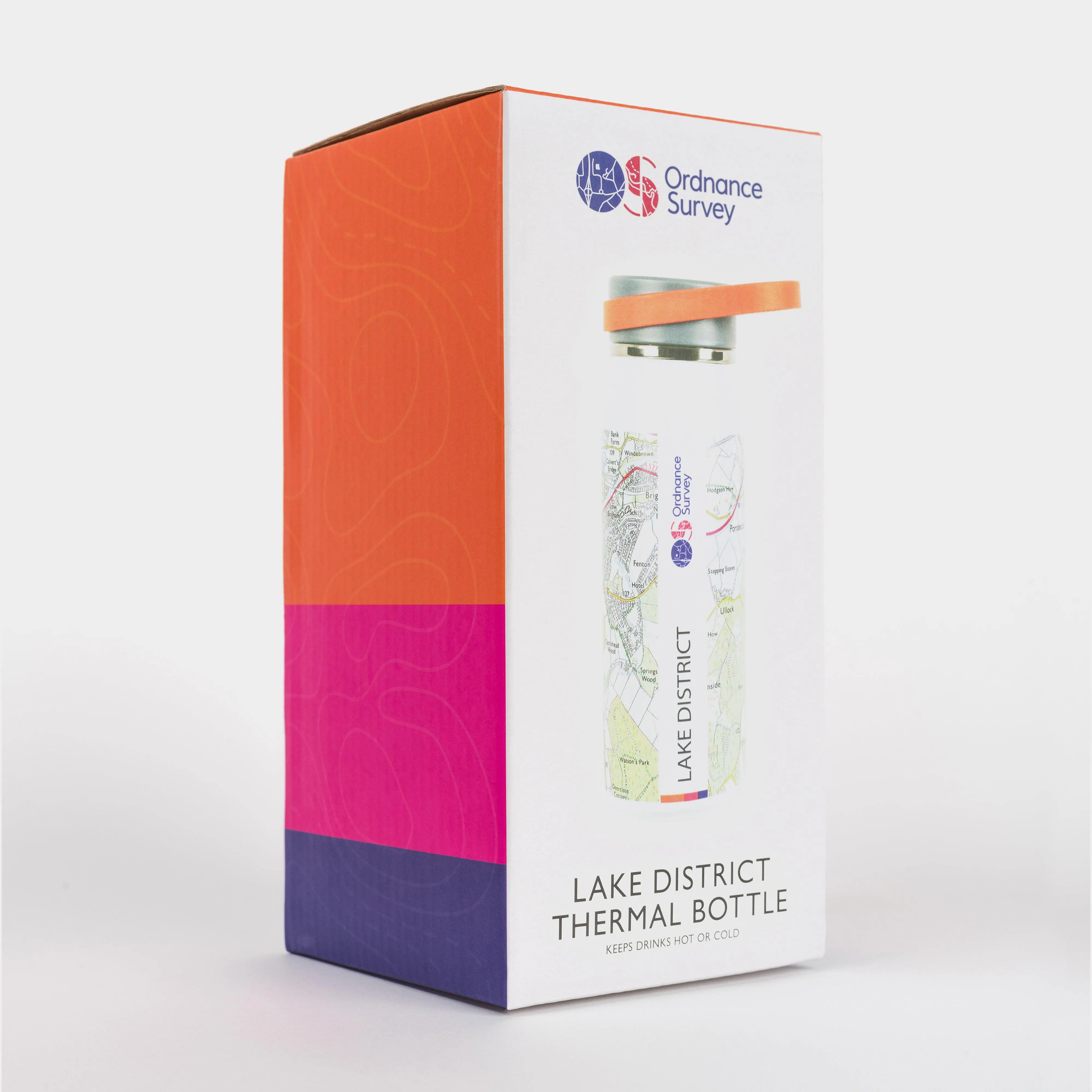 Ordnance Survey Lake District Thermal Bottle | Millets