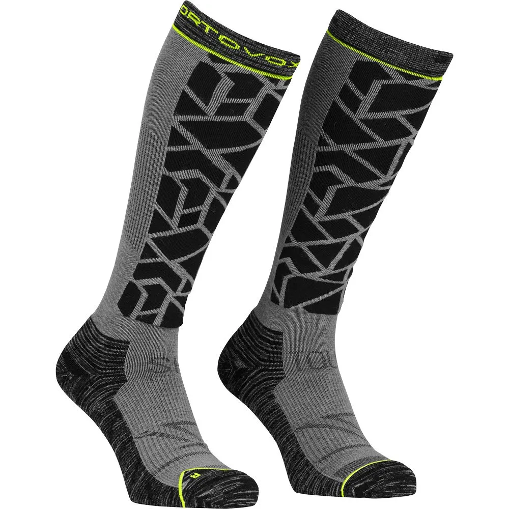 ORTOVOX - Ski Tour Comp Long Socks Men black raven