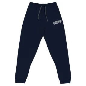 Outcast Graffiti Tag Joggers | Navy