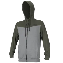 O'Neill Blueprint Full Zip Sun Hoodie - Overcast /Ghost Green