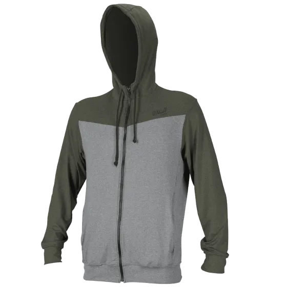 O'Neill Blueprint Full Zip Sun Hoodie - Overcast /Ghost Green