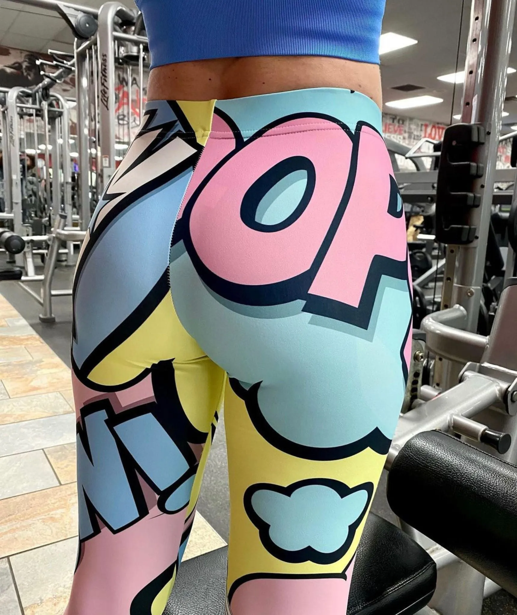 Pastel Pop Art Leggings