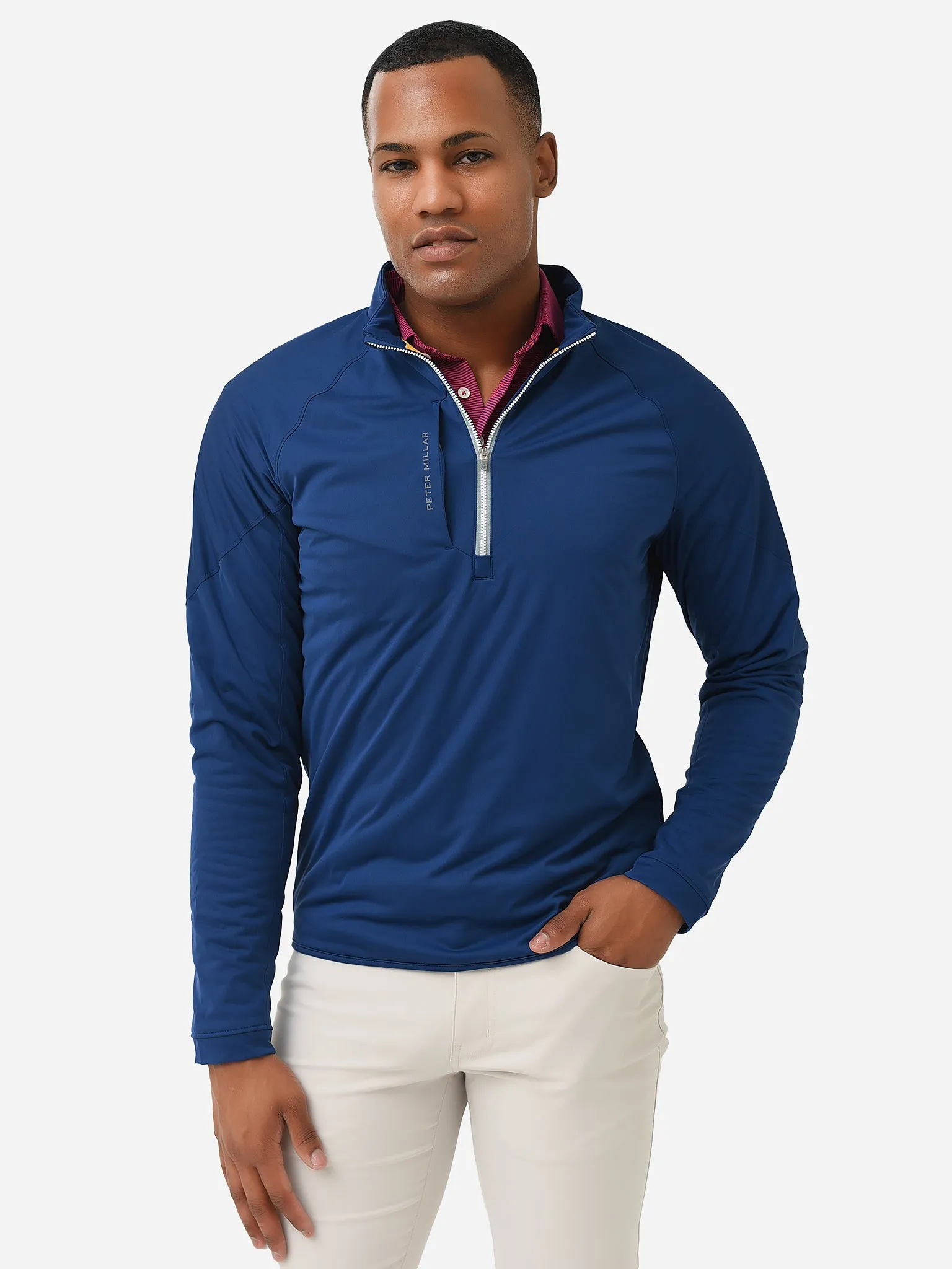     PETER MILLAR  Crown Sport Men's Thermal Flow Insulated Half-Zip    