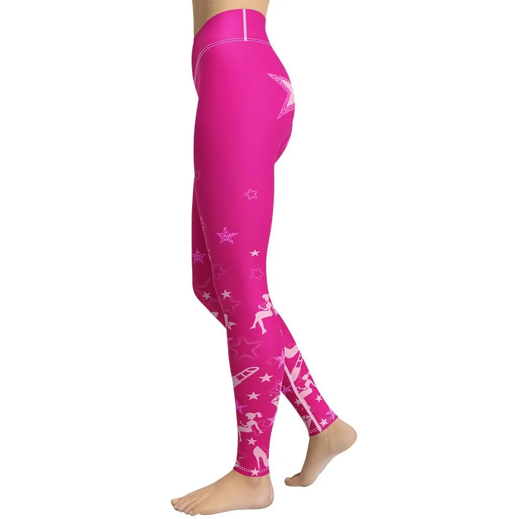 Pink Doll Yoga Leggings