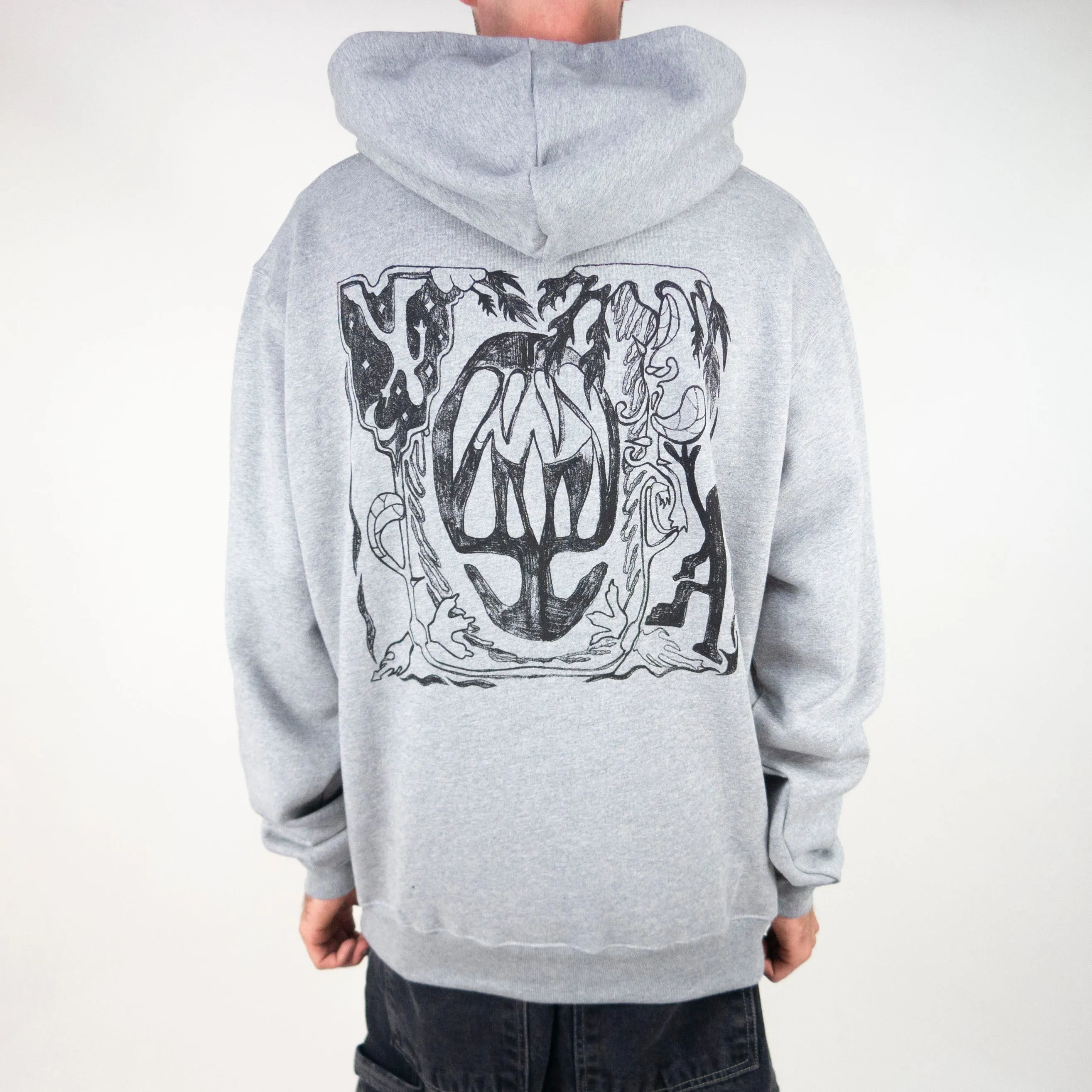 Polar Skate Co. Jungle Hoodie - Heather Grey exclusive at Remix