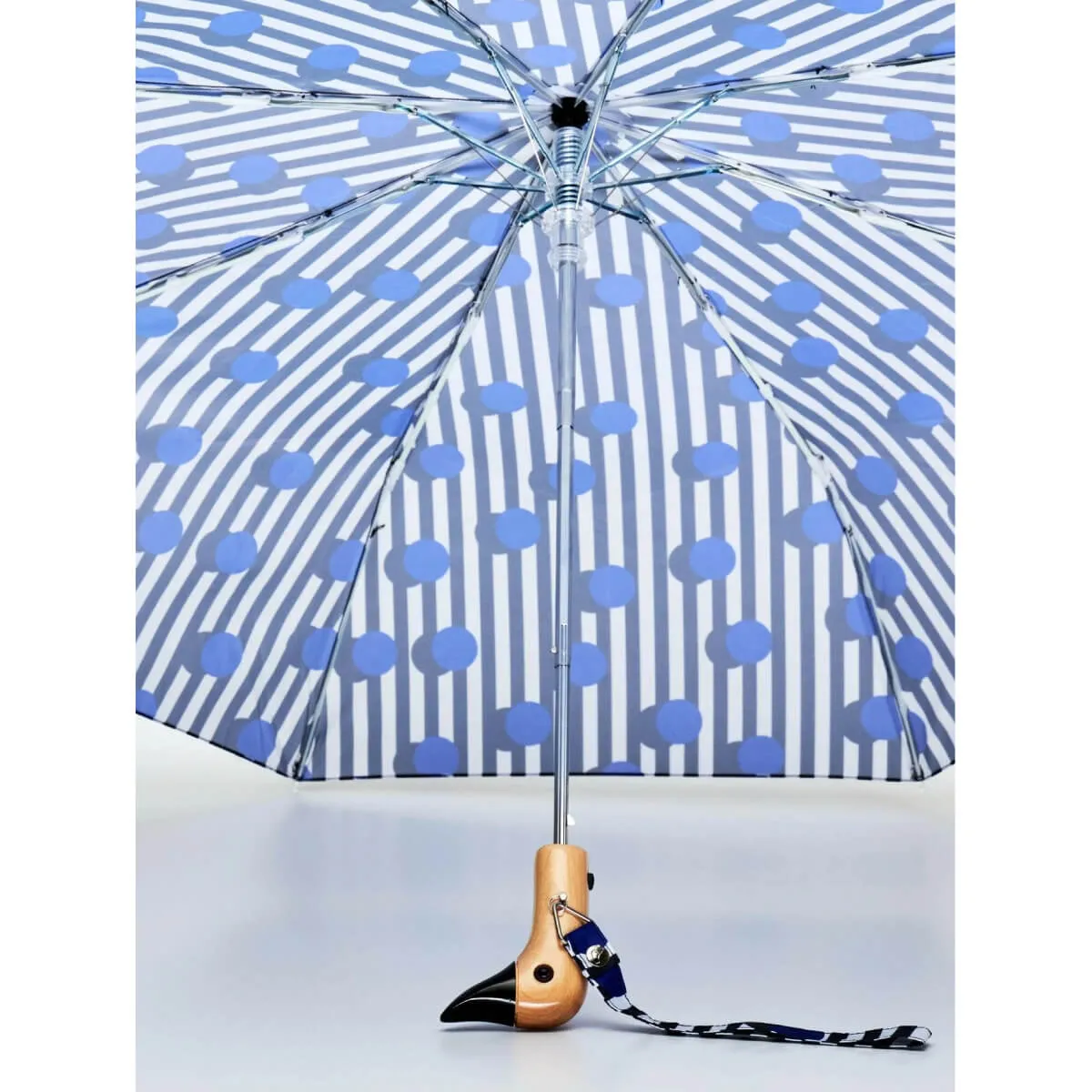 ----------Polkastripe Duckhead Umbrella---------