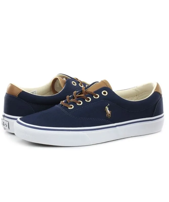 Polo Ralph Lauren Keaton Pony Mens Trainers | Navy - 816868946001