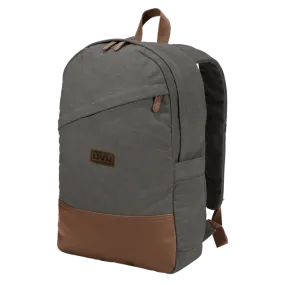 Port Authority Cotton Canvas Backpack- Pleather Mono Patch