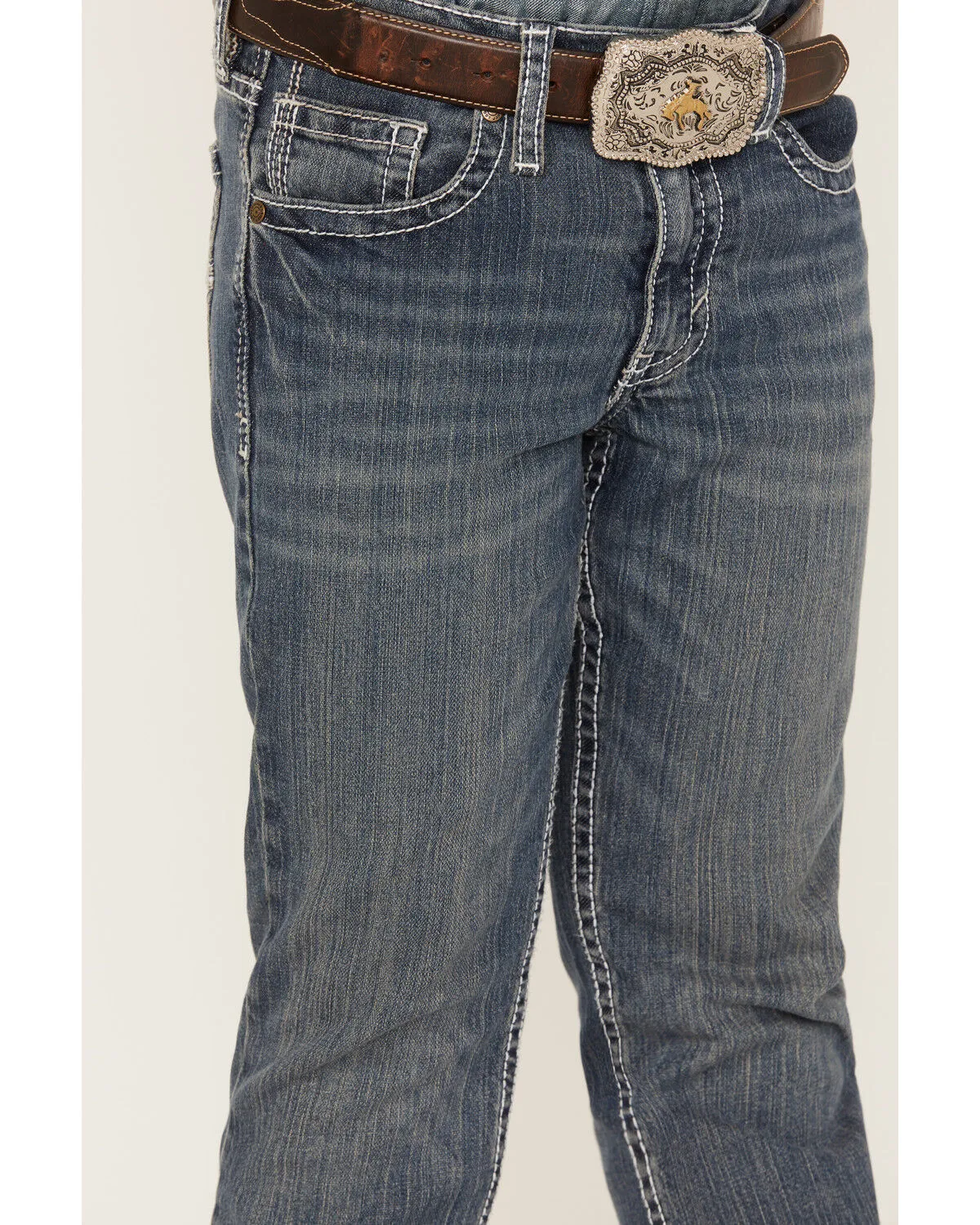 Product Name:  Cody James Boys' Stone Cold Wash Slim Boot Stretch Jeans