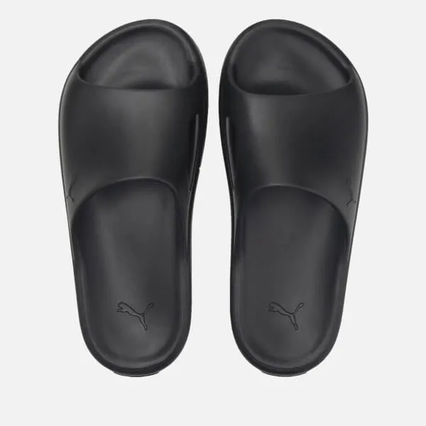 Puma's Shibui Cat Slide Sandals - Puma Black/Puma Black