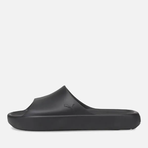 Puma's Shibui Cat Slide Sandals - Puma Black/Puma Black