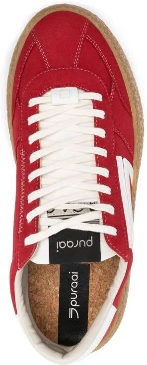 Puraai Uvetta low-top sneakers Red