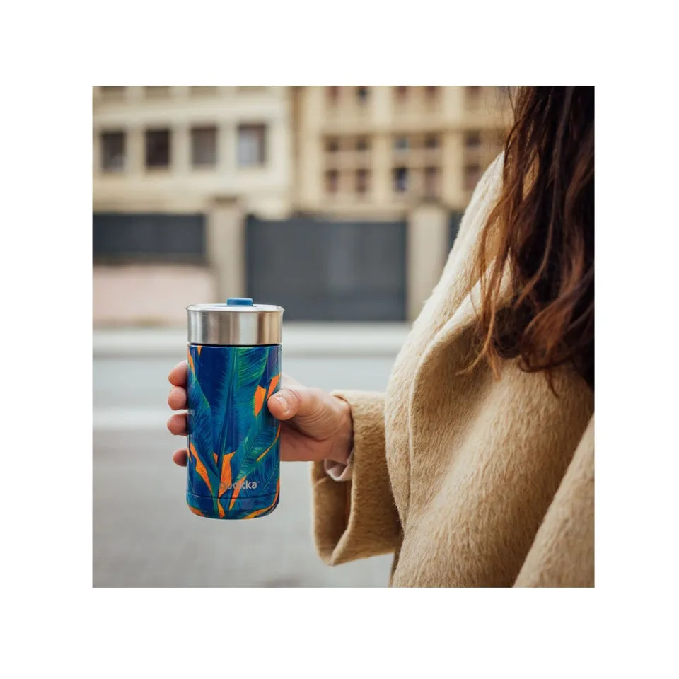 Quokka Thermal Blue Coffee Tumbler (400 ml)