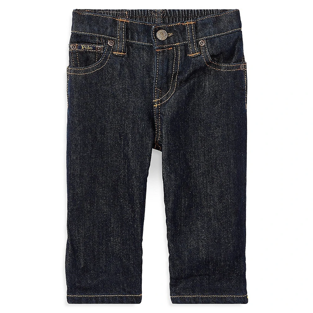 Ralph Lauren Baby Boy's Hampton Straight Stretch Jeans