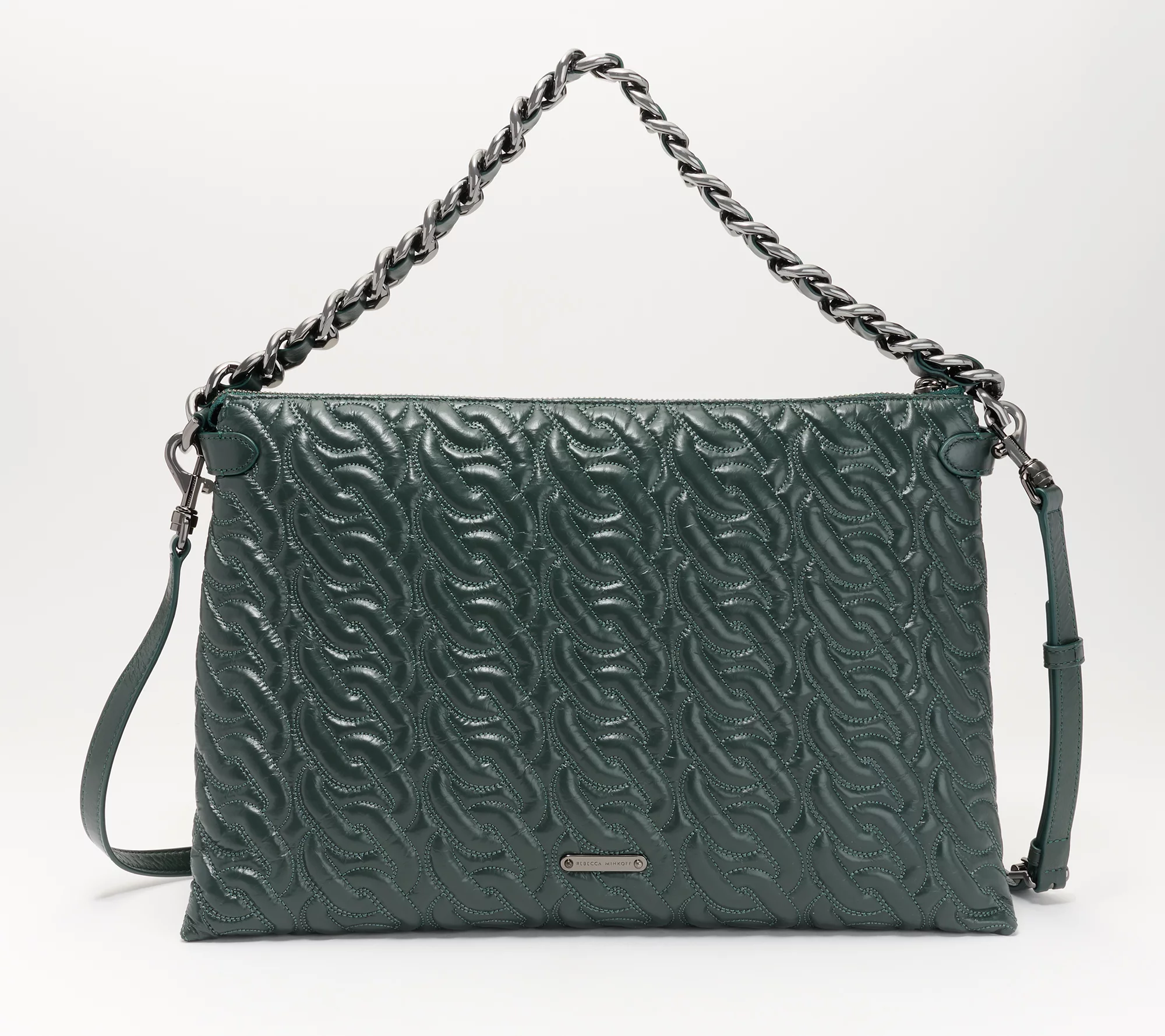 Rebecca Minkoff Edie Chain Quilted Leather Shoulder Bag