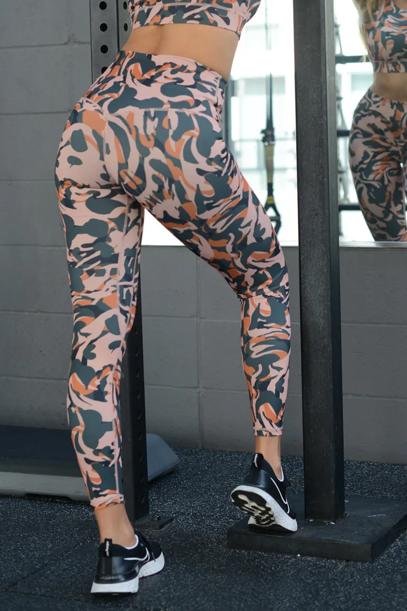 Rebel Peachy Keen Active Leggings