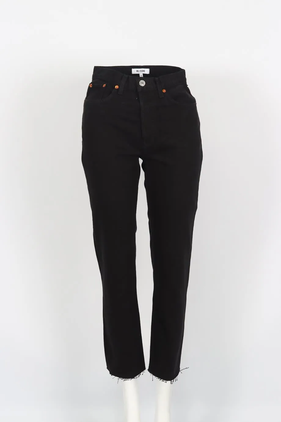 RE/DONE HIGH RISE STRAIGHT LEG JEANS W25 UK 6-8