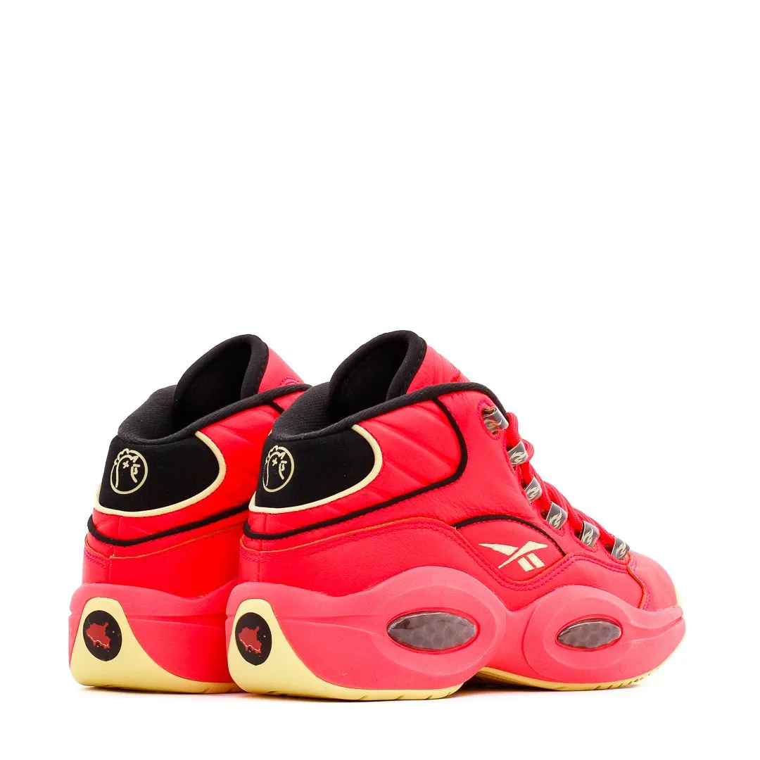 Reebok Basketball Men Question Mid x Hot Ones Allen Iverson Red GV7093