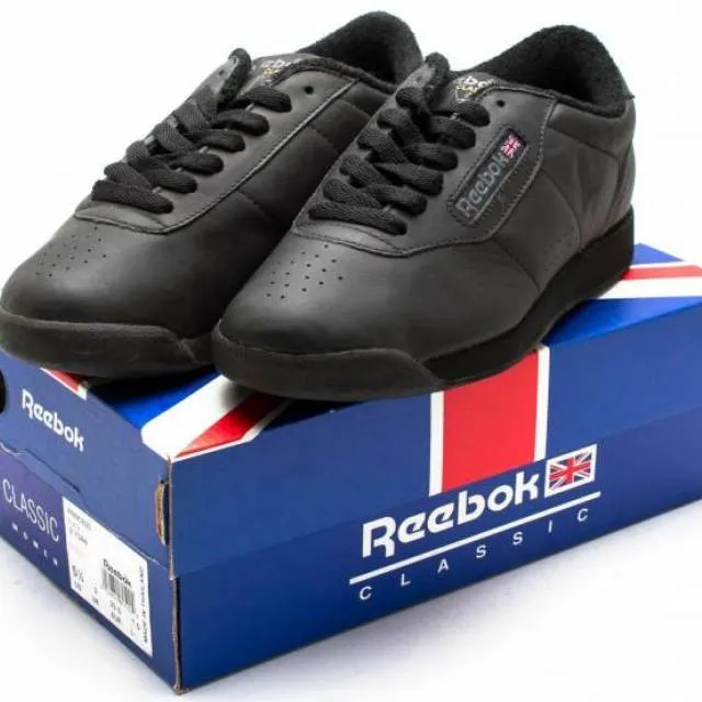 Reebok Women's Vintage 1990's OG Princess Shoe Black 2-7...