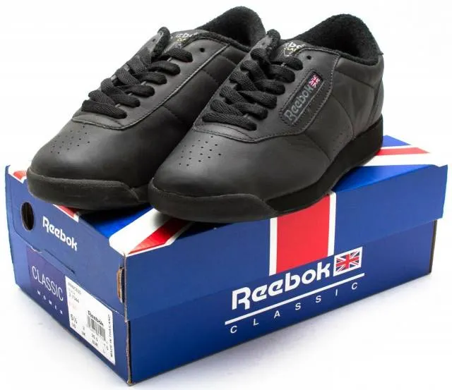 Reebok Women's Vintage 1990's OG Princess Shoe Black 2-7...