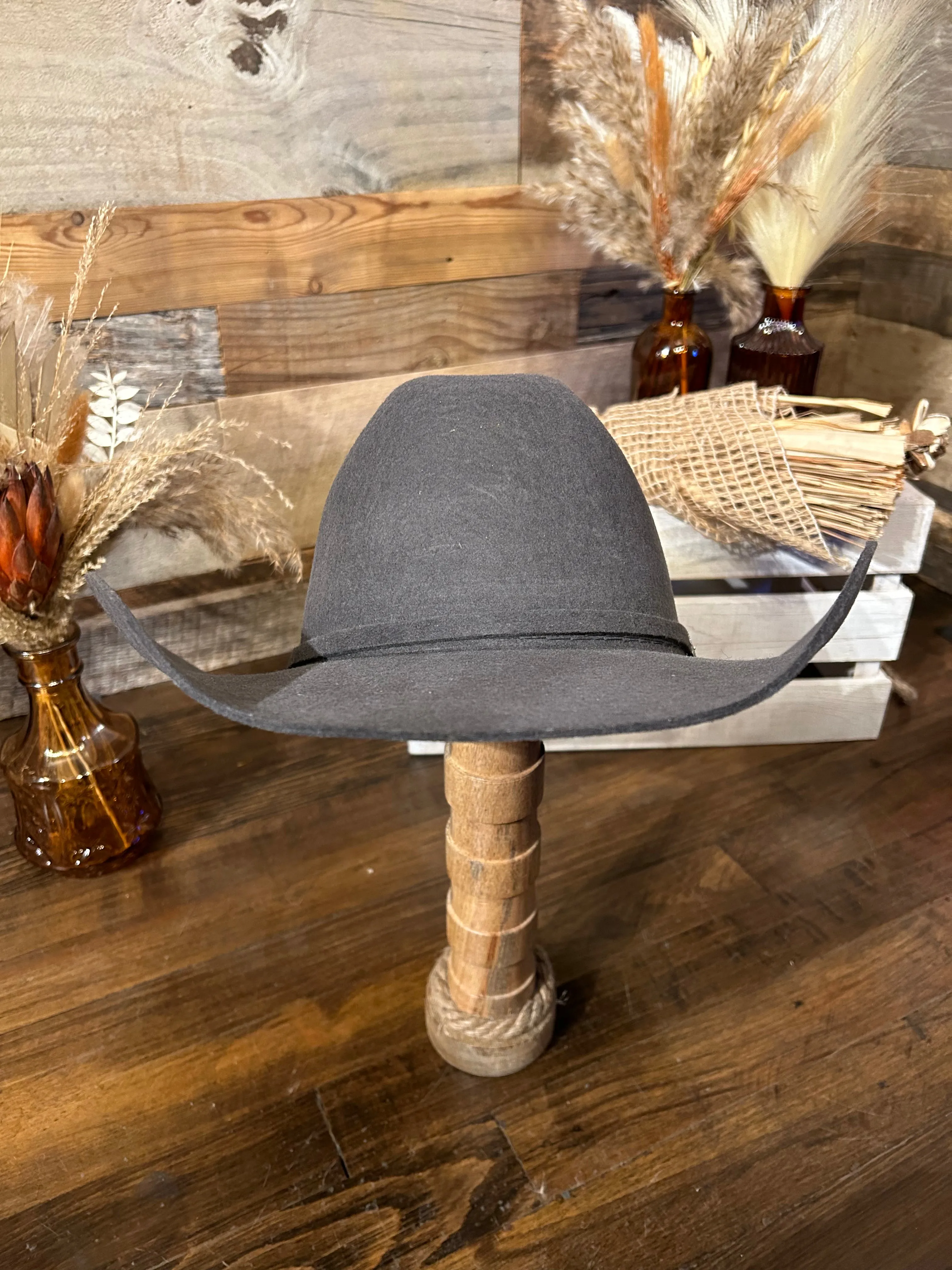 Resistol Tucker Granite Grey Cowboy Hat