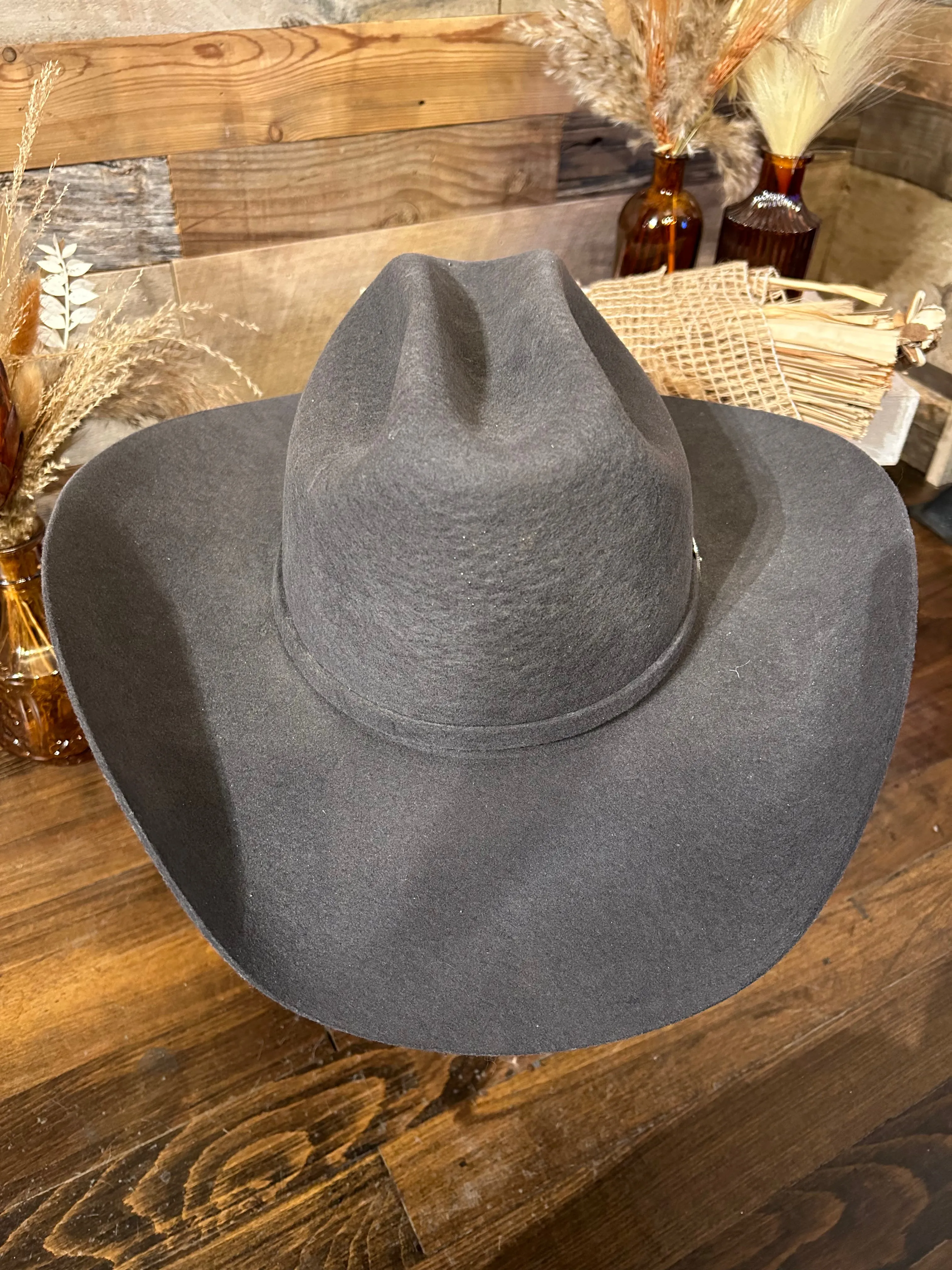 Resistol Tucker Granite Grey Cowboy Hat