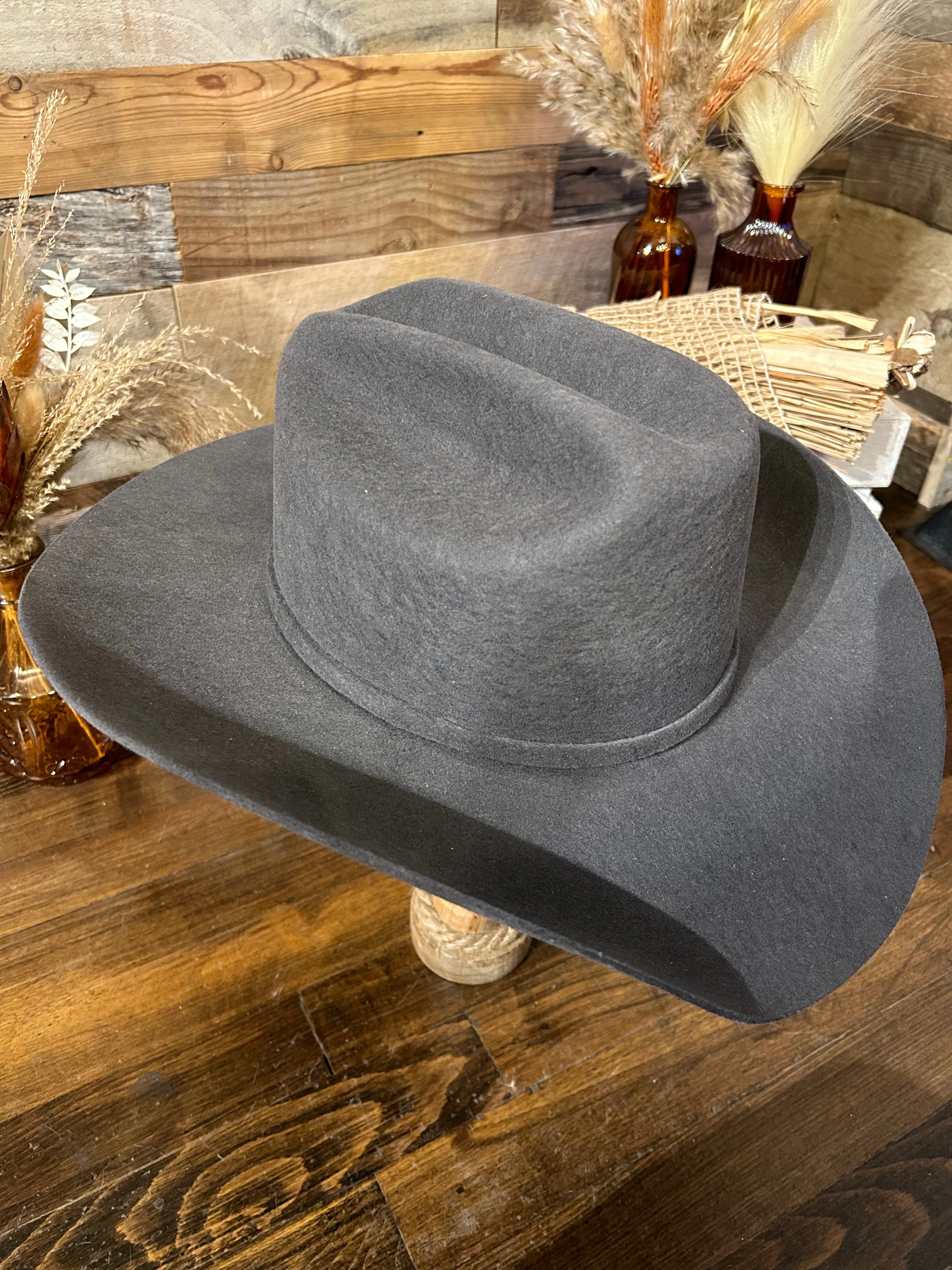 Resistol Tucker Granite Grey Cowboy Hat