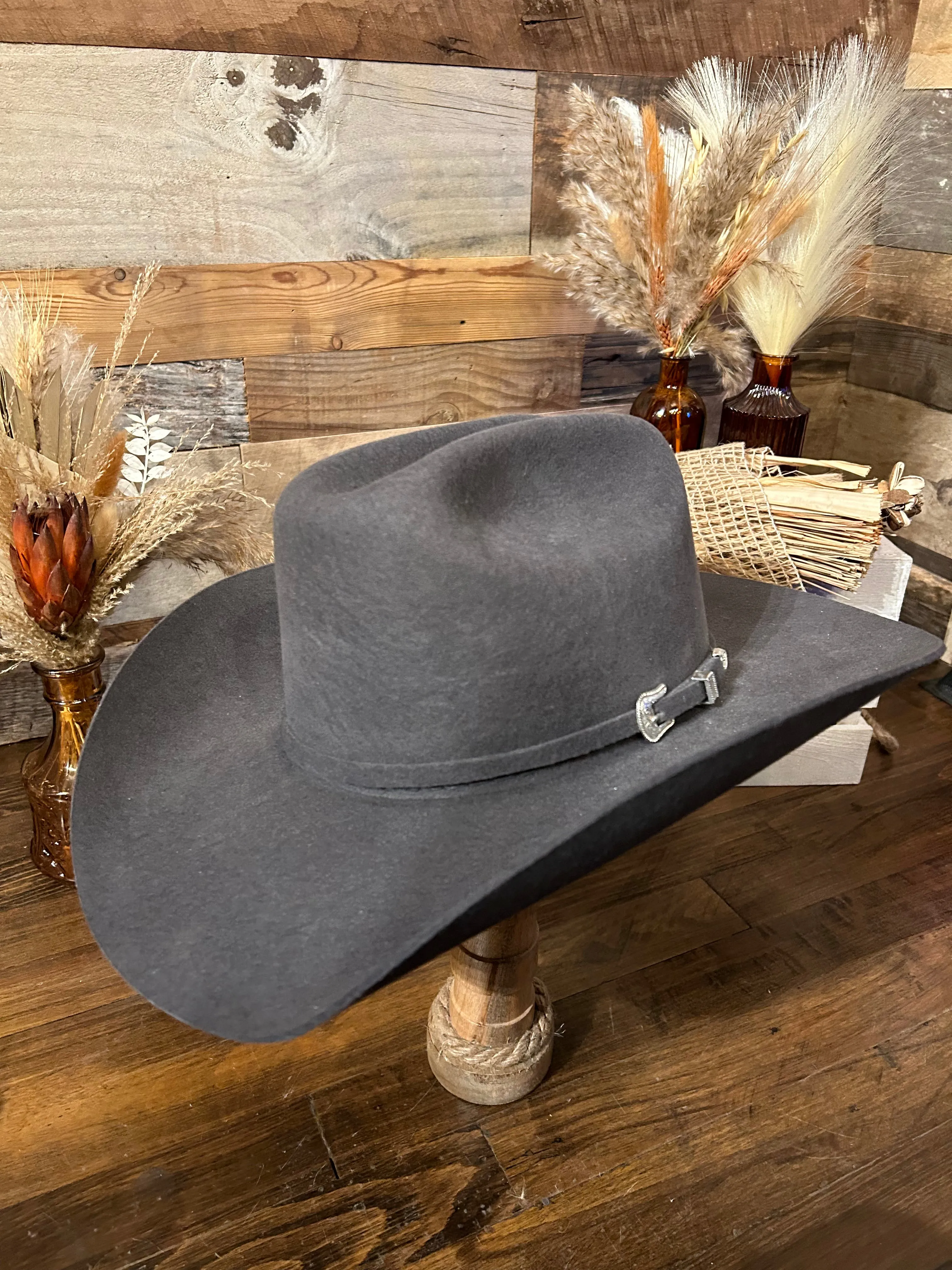 Resistol Tucker Granite Grey Cowboy Hat