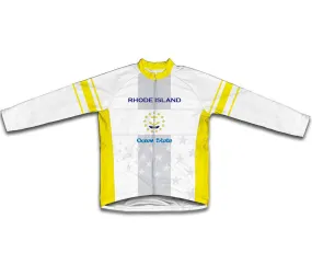 Rhode Island Flag Winter Thermal Cycling Jersey