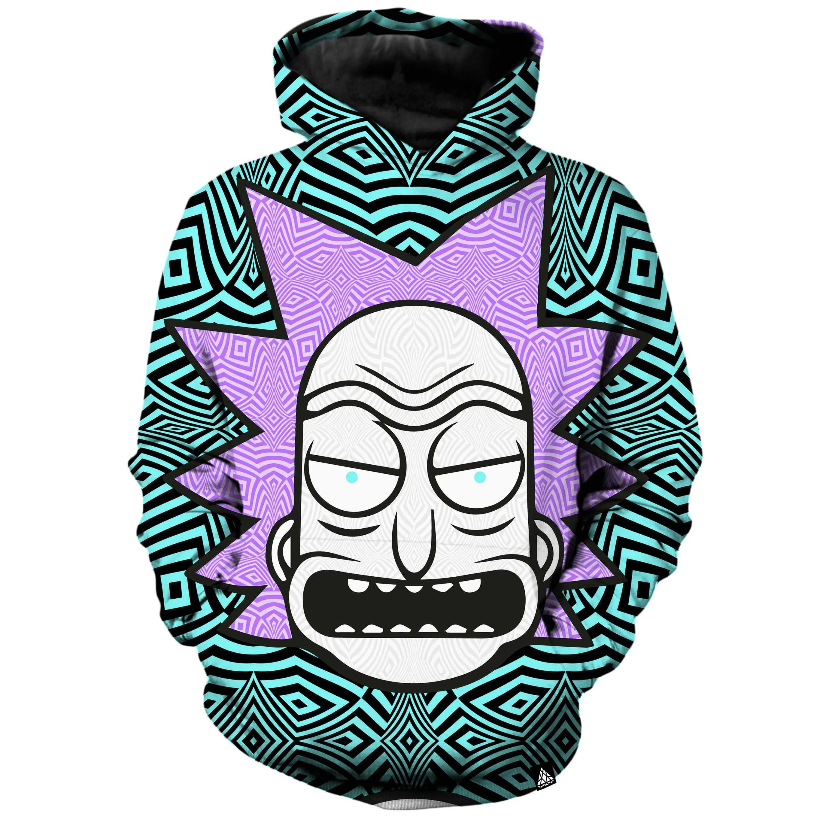 RICK TEAL HOODIE