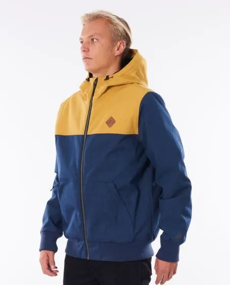 Rip Curl One Shot Anti Series Mens Jacket in Navy