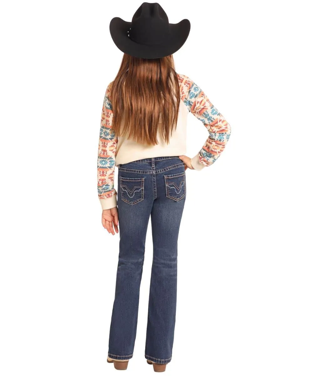 Rock & Roll Cowgirl Girls' Boot Cut Jean