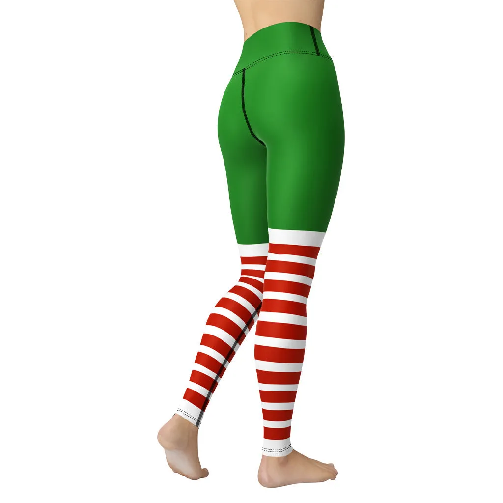 Santa I Can Explain Yoga Leggings