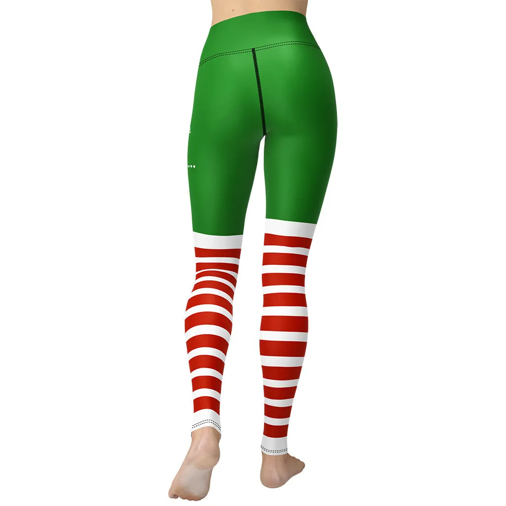 Santa I Can Explain Yoga Leggings