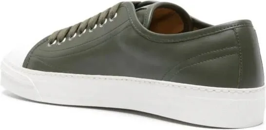 Scarosso Ambrogio leather sneakers Green