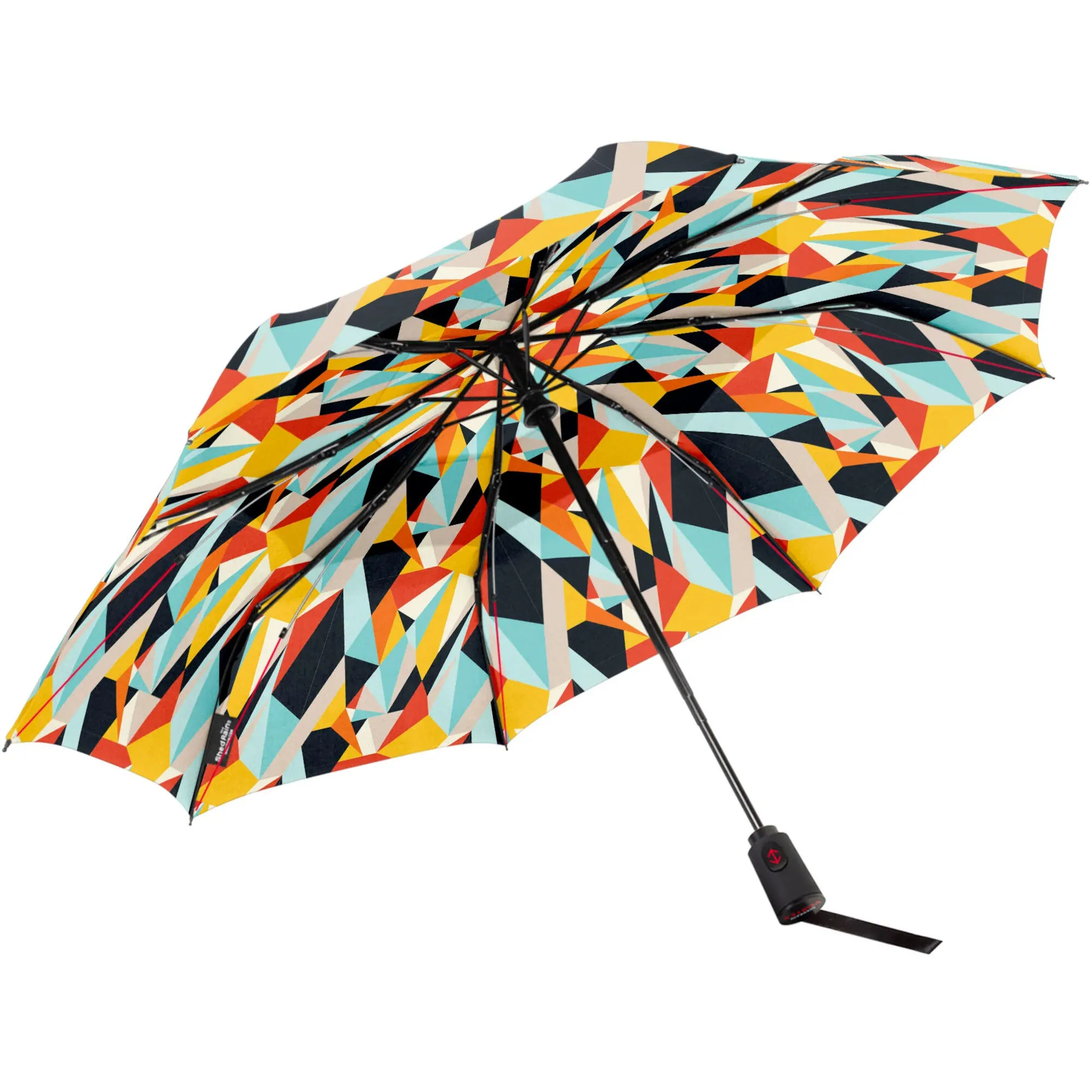 ShedRain Vortex Printed Vented Automatic Compact Umbrella