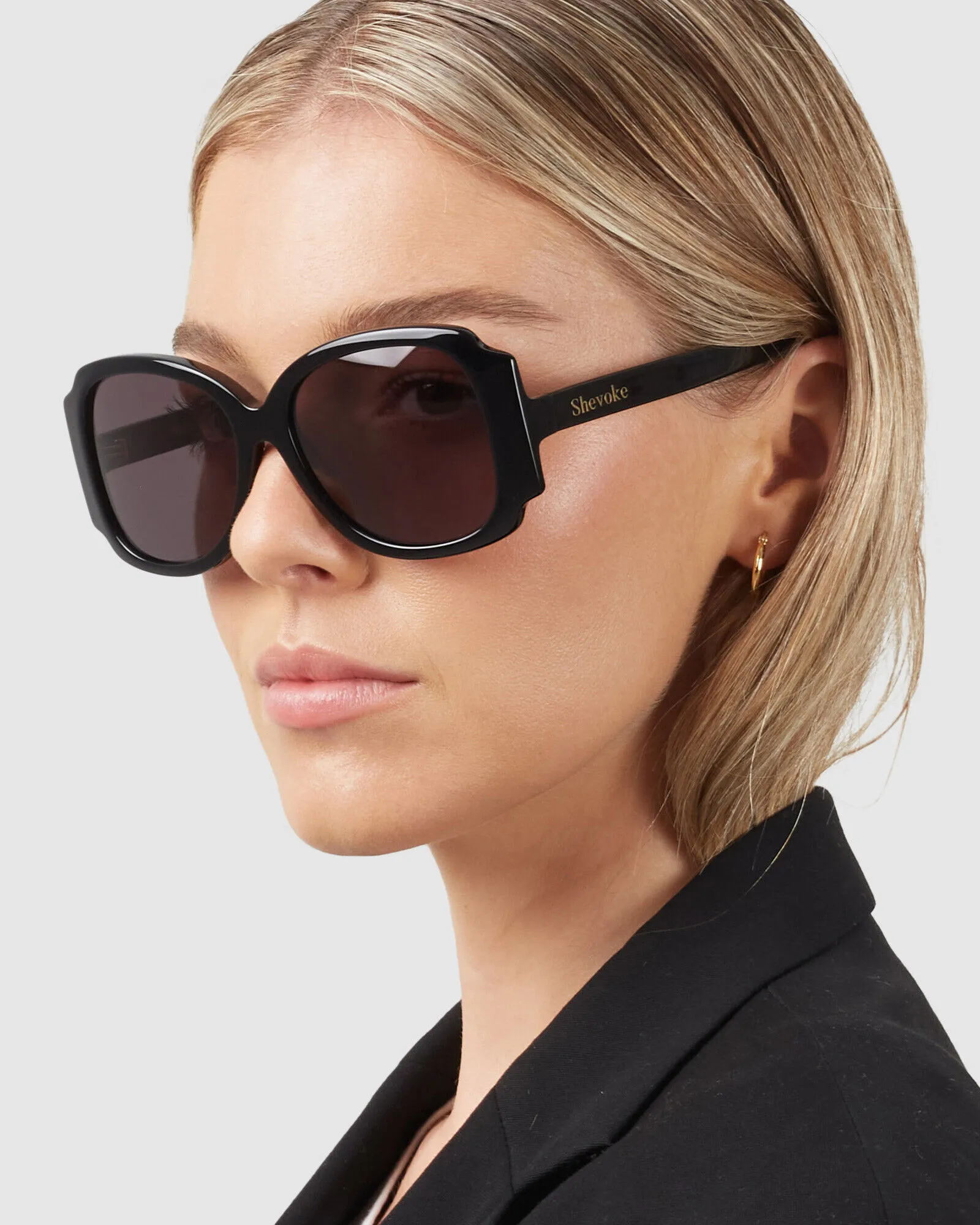 Shevoke Paris Sunglasses Black