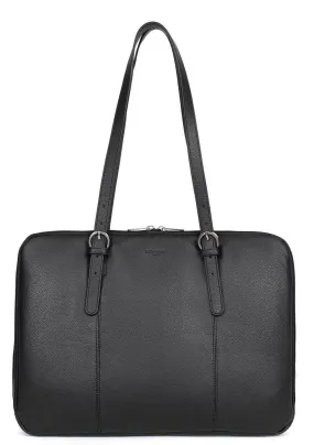 Shoulder bag with 2 black leather handles 469845