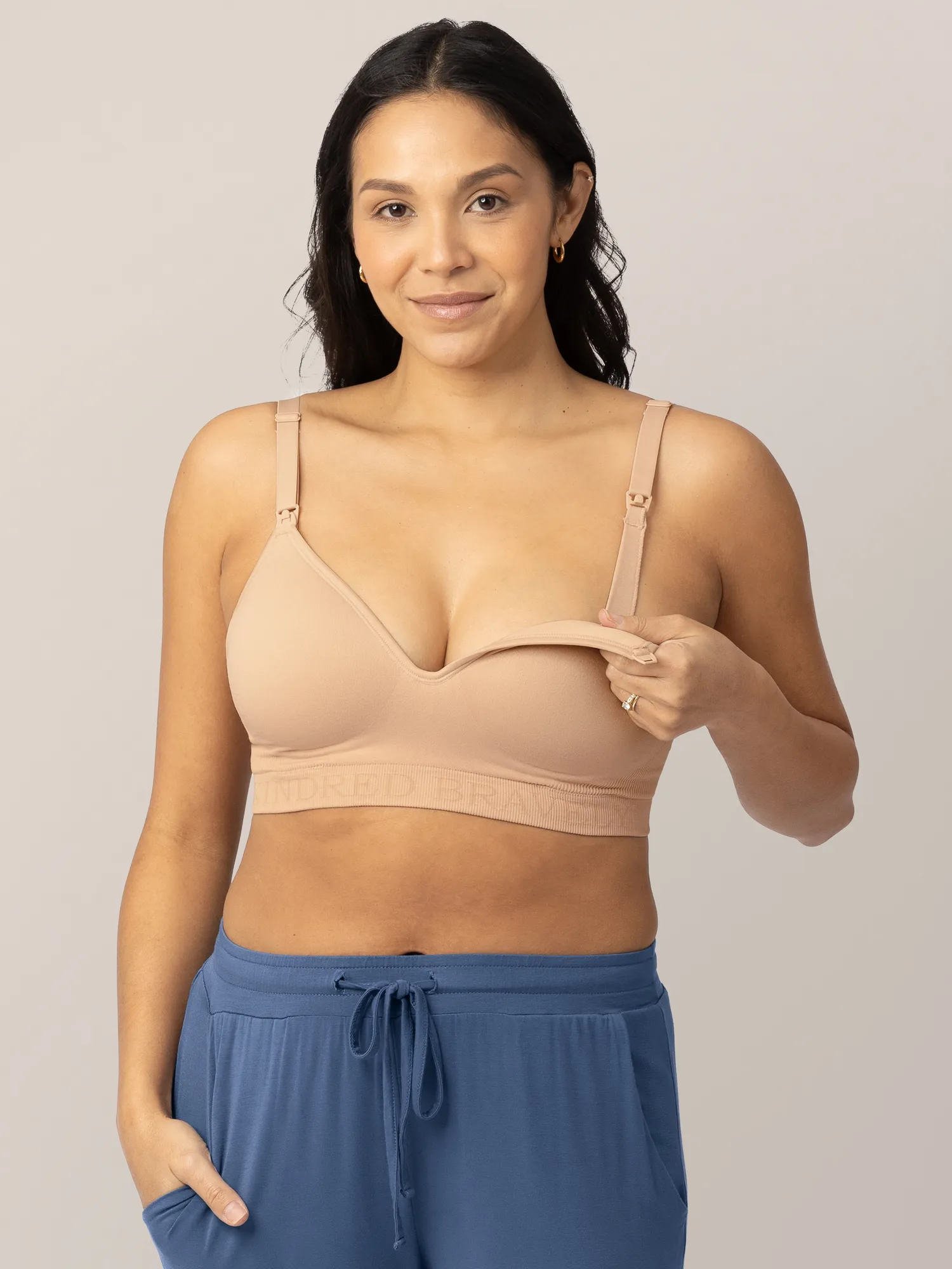 Signature Sublime Contour Maternity & Nursing Bra | Beige