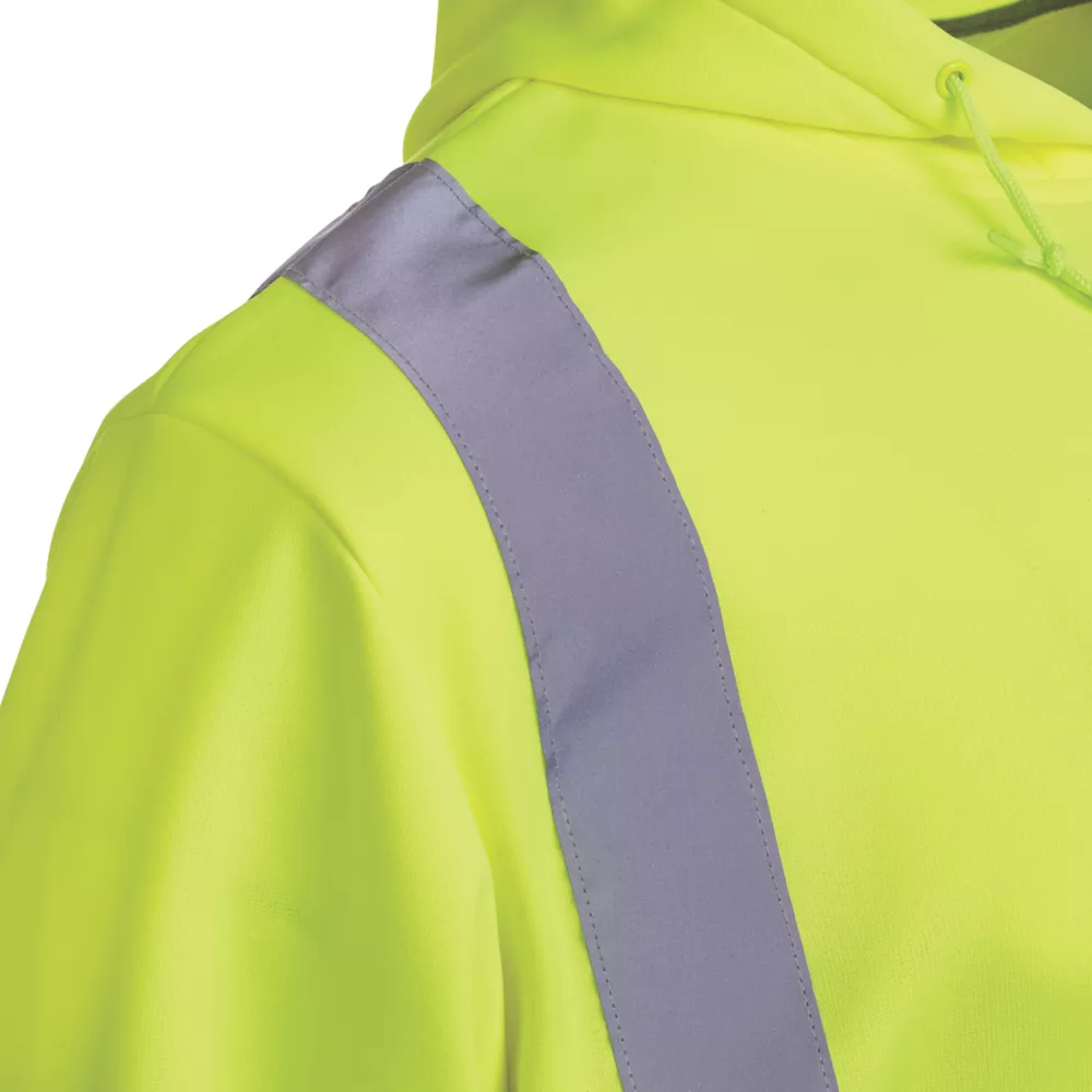 Site Cromer Hi-Vis Hoodie Yellow X Large 52" Chest - Screwfix