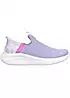 Skechers Girls Purple Ultra Flex 3.0 Colory Wild Slip Ins Trainers