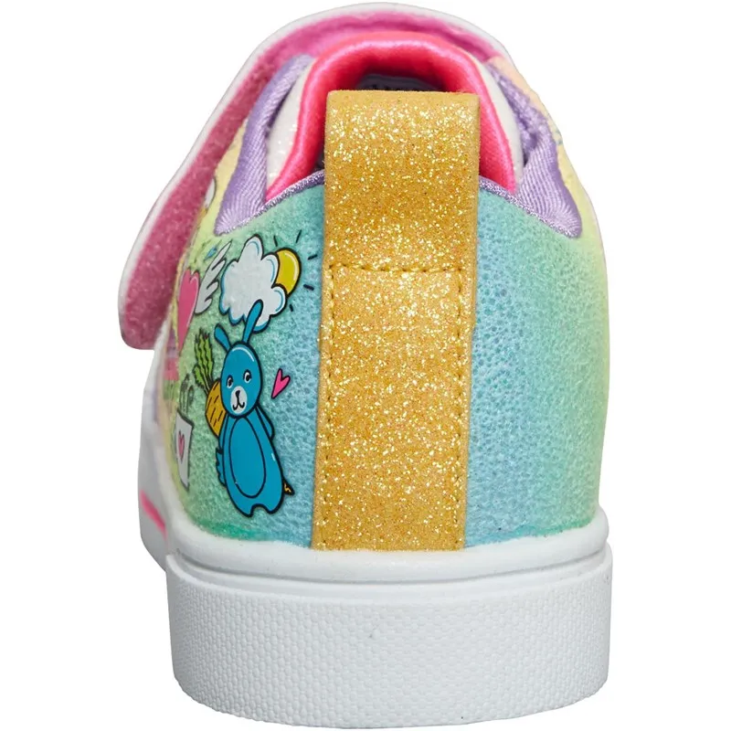 SKECHERS Girls Twinkle Sparks Trainers Multi