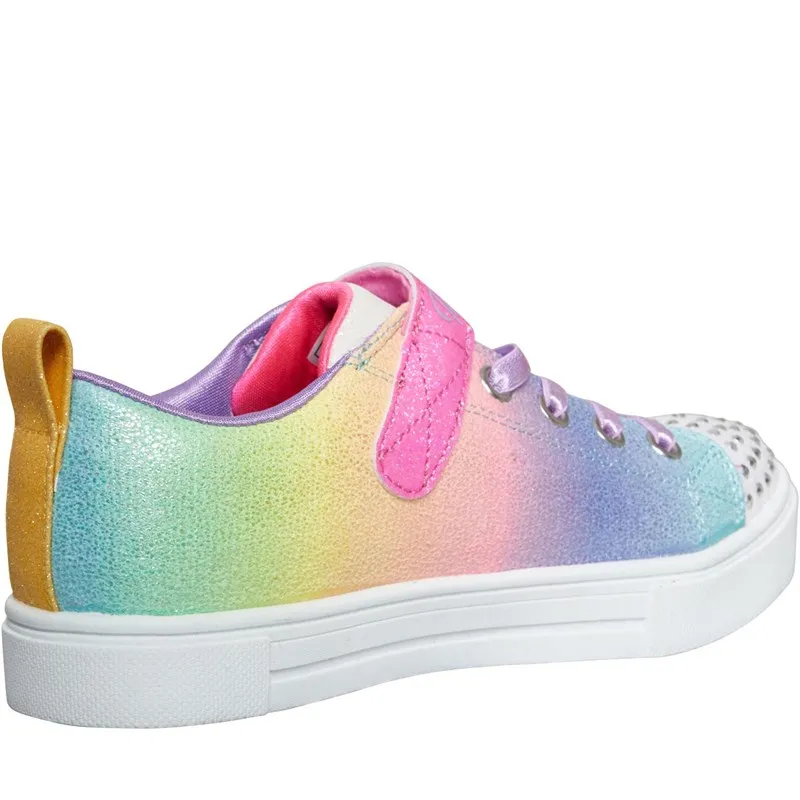 SKECHERS Girls Twinkle Sparks Trainers Multi