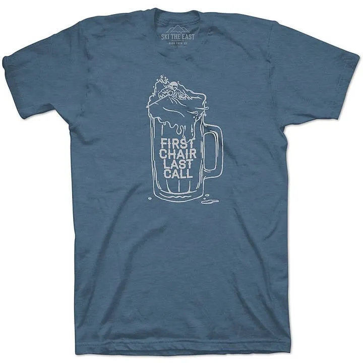 Ski The East First Chair Last Call Tee Men's