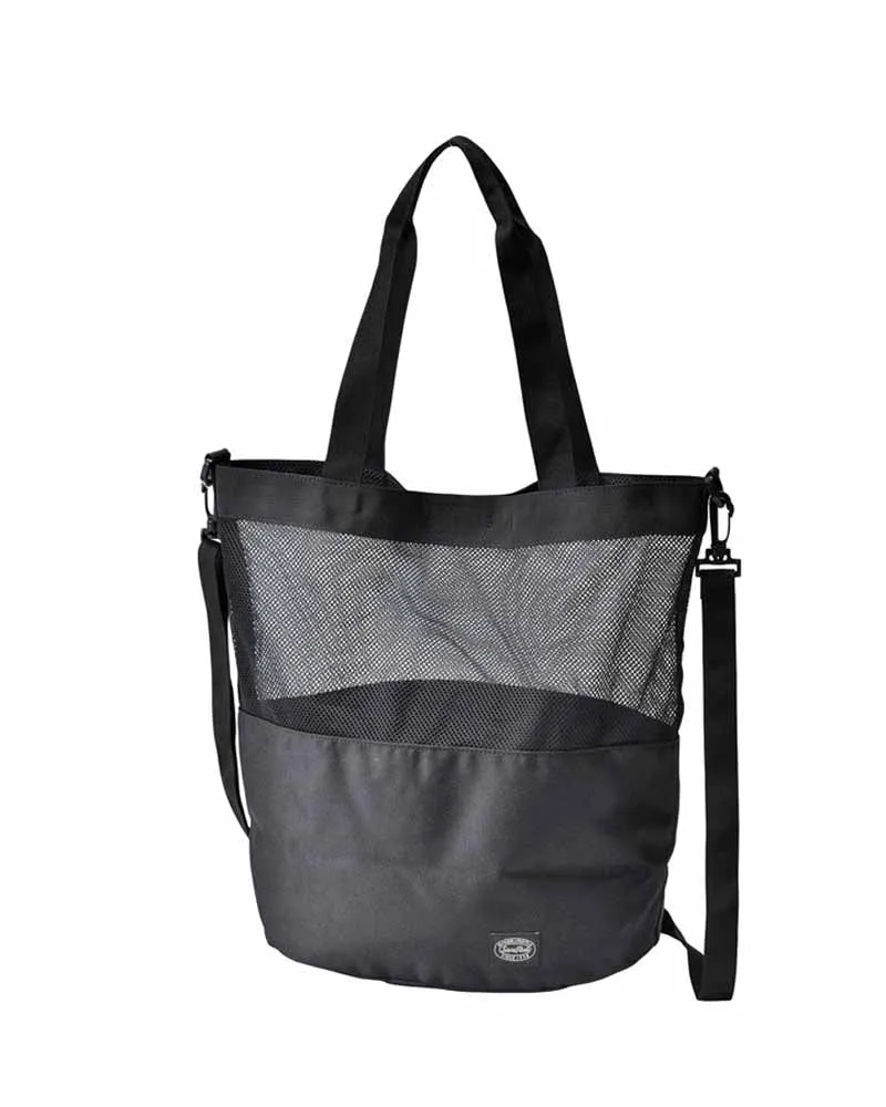 Snow Peak - Active Mesh 2way Shoulder Bag - Black-